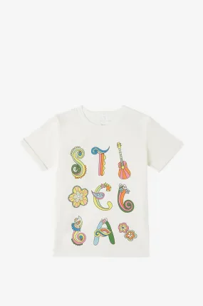 T-shirt fille en coton durable Stella Hippie