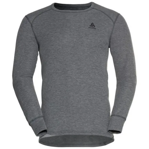 T-shirt ml active warm eco steel grey melange