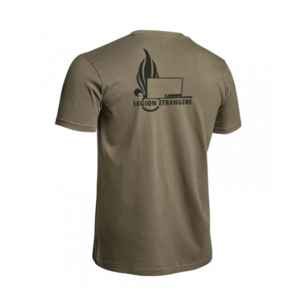 T-SHIRT STRONG LEGION ETRANGERE VERT OLIVE A10 EQUIPMENT