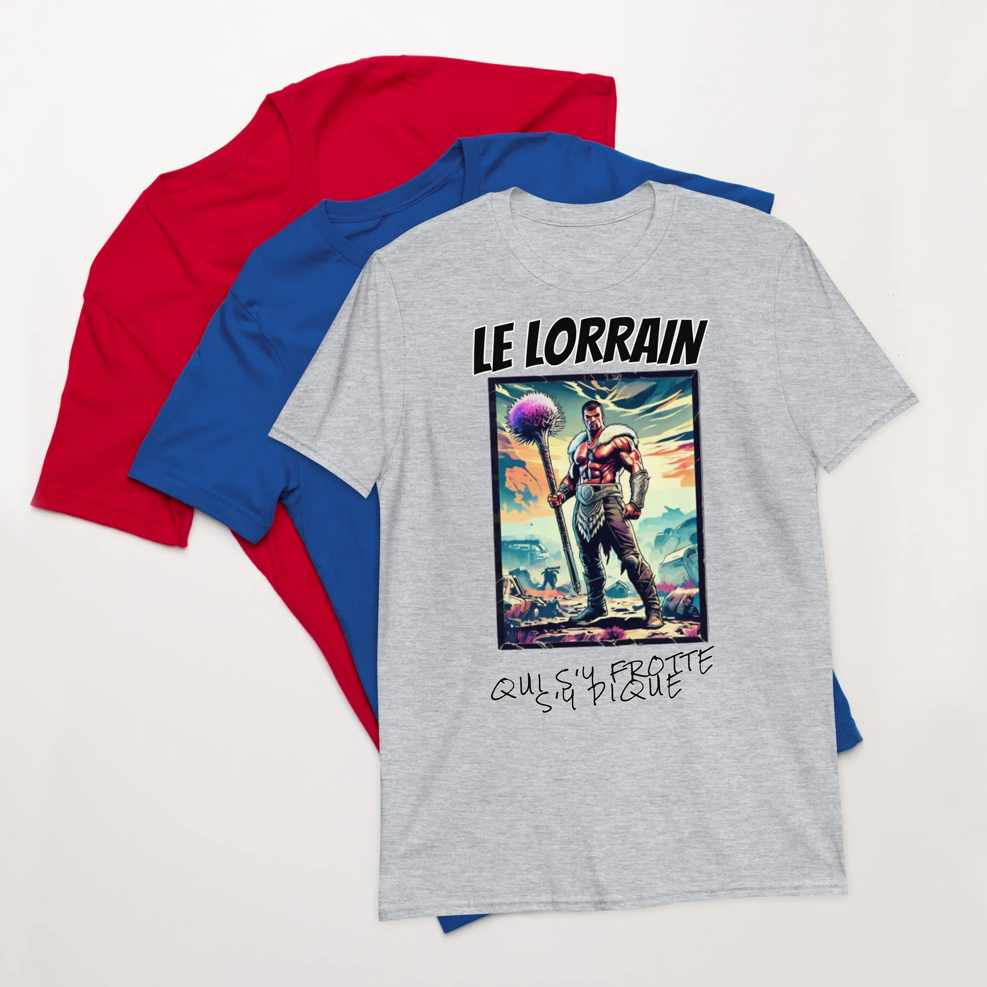 T-shirt Unisexe à Manches Courtes Le lorrain