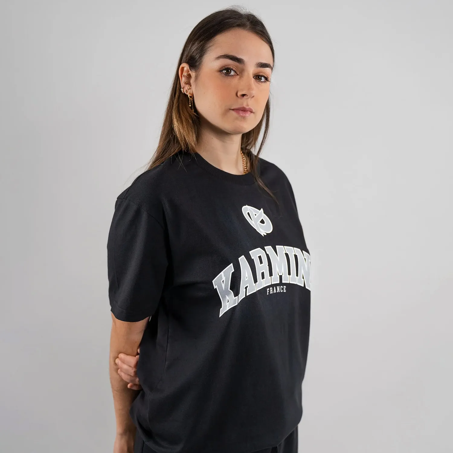 T-shirt University Noir