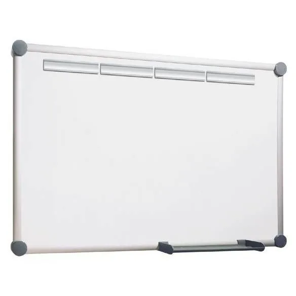 Tableau blanc 2000 pro 90 x 120 complet plus gris