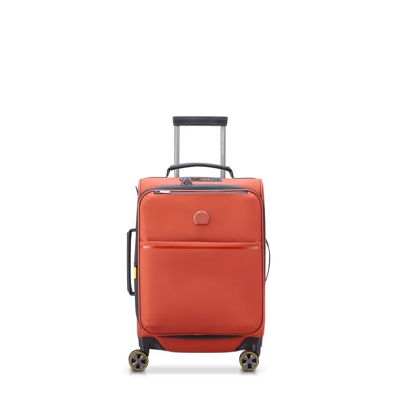 Valise cabine souple Delsey Turenne Soft 55 cm Brique - Orange