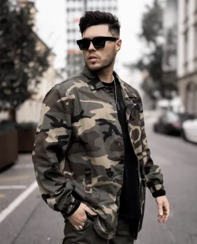 Veste surchemise toile